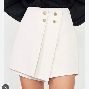 Womens J.ING Bottoms | Brystol Beige Asymmetrical Skirt NWT